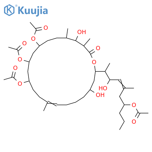 Oxacyclodocos-15-en-2-one,8,10,12-tris(acetyloxy)-22-[(1R,2R,3E,6R)-6-(acetyloxy)-2-hydroxy-1,4-dimethyl-3-nonen-1-yl]-4,20-dihydroxy-3,5,15-trimethyl-,(3S,4S,5R,8S,10R,12S,15E,20R,22S)- structure