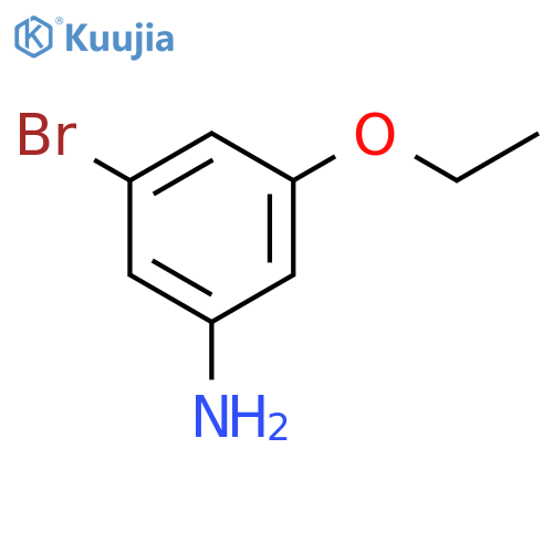 3-Bromo-5-ethoxyaniline structure
