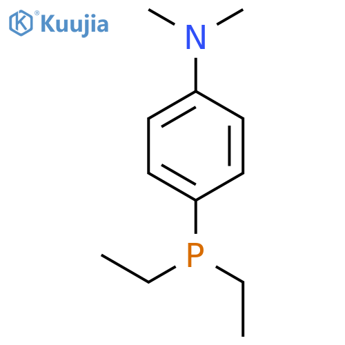 Benzenamine, 4-(diethylphosphino)-N,N-dimethyl- structure