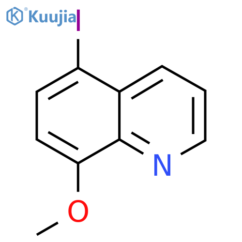 5-Iodo-8-methoxyquinoline structure