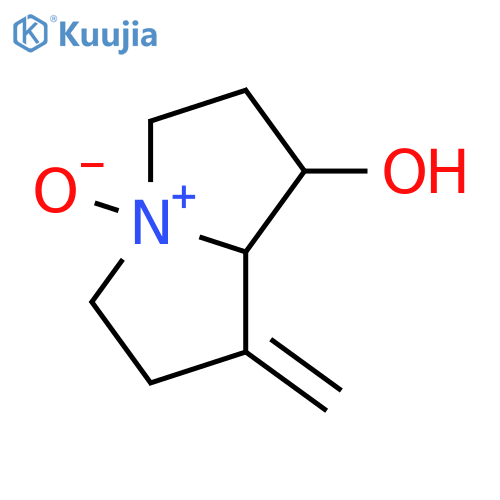 7-Hydroxy-1-methylenepyrrolizidine; (7R,7aR)-form, N-Oxide structure