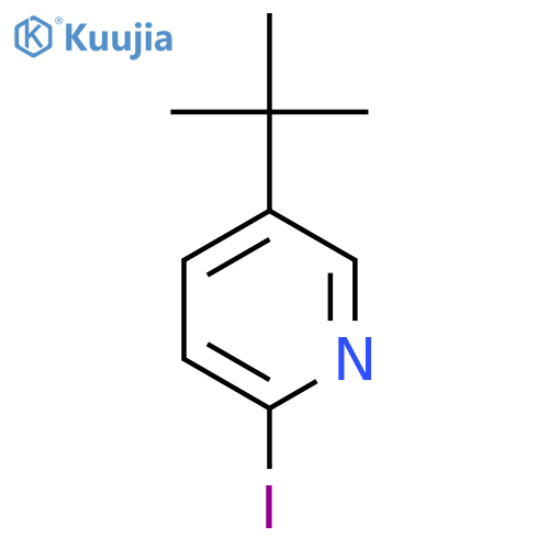 5-(Tert-Butyl)-2-iodopyridine structure