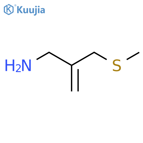 2-(aminomethyl)-3-(methylsulfanyl)prop-1-ene structure
