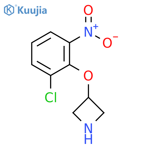 3-(2-Chloro-6-nitrophenoxy)azetidine structure