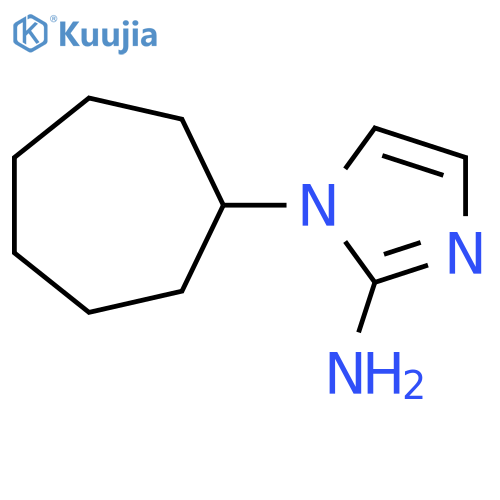 1-cycloheptyl-1H-imidazol-2-amine structure