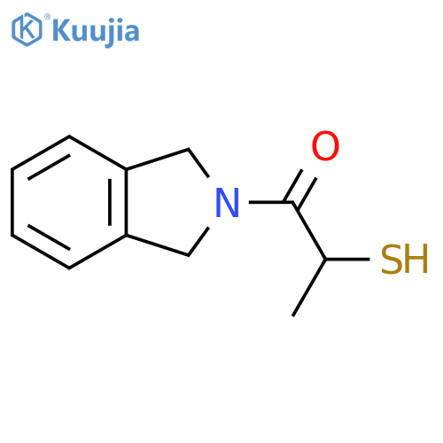 1-(2,3-dihydro-1H-isoindol-2-yl)-2-sulfanylpropan-1-one structure