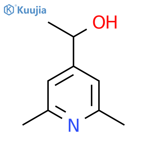 1-(2,6-Dimethylpyridin-4-yl)ethanol structure