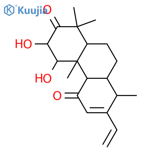 1,2,3-Trihydroxy-12,15-cassadien-11-one; (ent-1β,2β,3β)-form, 3-Ketone structure