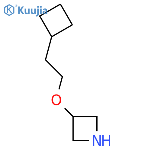3-(2-Cyclobutylethoxy)azetidine structure