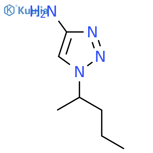 1-(Pentan-2-yl)-1H-1,2,3-triazol-4-amine structure