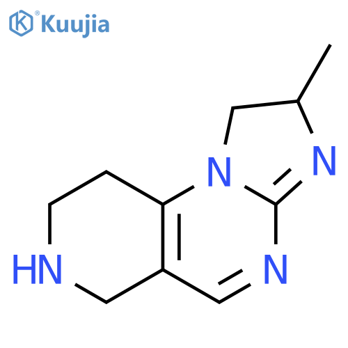4-methyl-2,5,7,11-tetraazatricyclo7.4.0.0,2,6trideca-1(9),5,7-triene structure