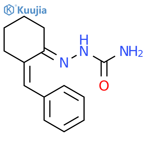 Hydrazinecarboxamide,2-[2-(phenylmethylene)cyclohexylidene]- structure