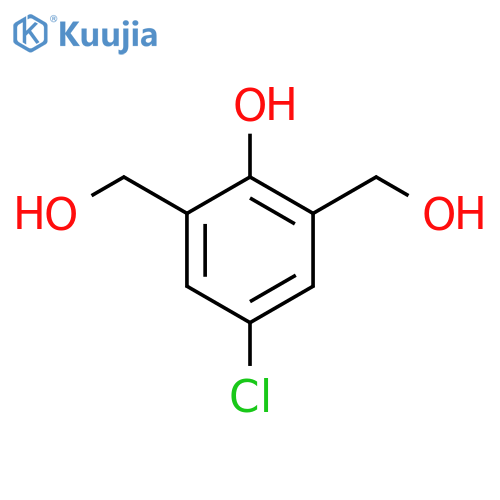 4-Chloro-2,6-bis(hydroxymethyl)phenol structure