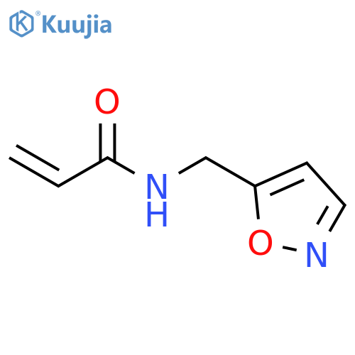 2-Propenamide, N-(5-isoxazolylmethyl)- structure