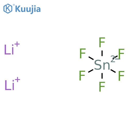 lithium hexafluorostannate (iv) structure