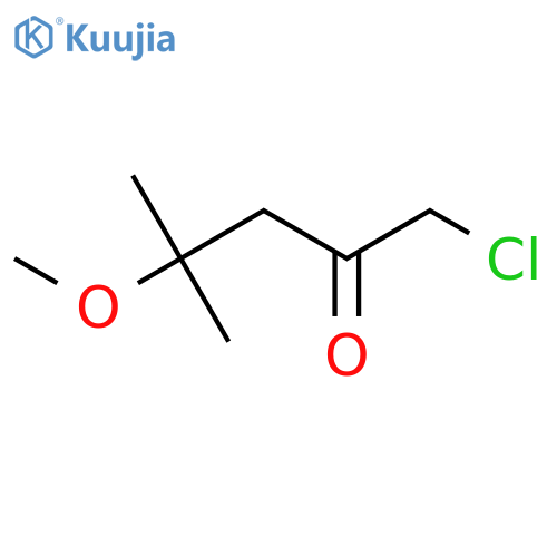 1-chloro-4-methoxy-4-methylpentan-2-one structure