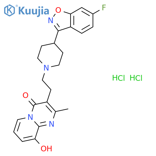 6,7,8,9-Dehydro Paliperidone Hydrochloride structure