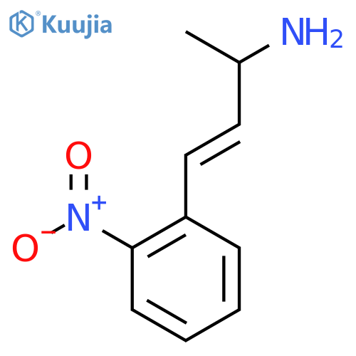 4-(2-nitrophenyl)but-3-en-2-amine structure