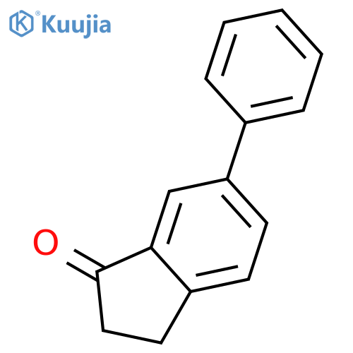 6-phenyl-2,3-dihydro-1H-inden-1-one structure