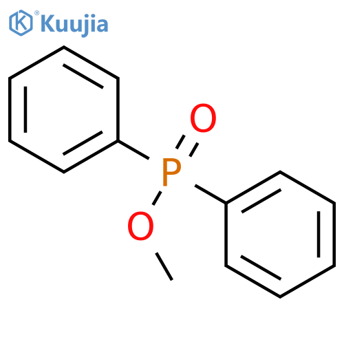 Methyl diphenylphosphinate structure