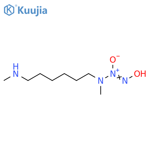 1-Hexanamine, 6-(3-hydroxy-1-methyl-2-oxido-2-triazenyl)-N-methyl- structure