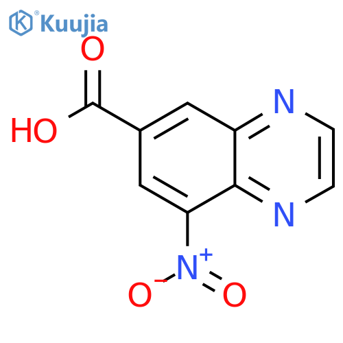 8-Nitroquinoxaline-6-carboxylic acid structure