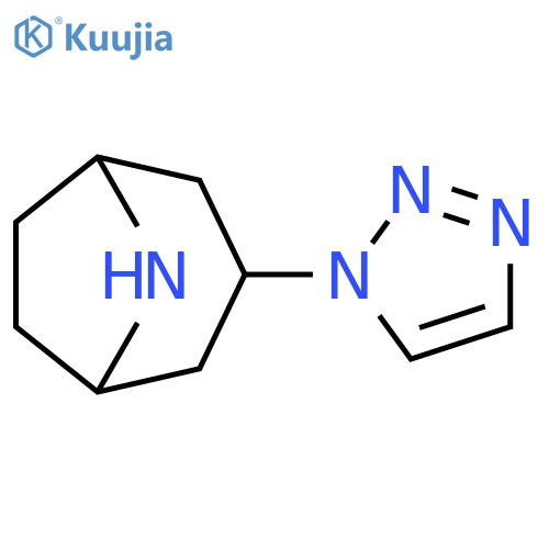 3-(1H-1,2,3-triazol-1-yl)-8-azabicyclo3.2.1octane structure