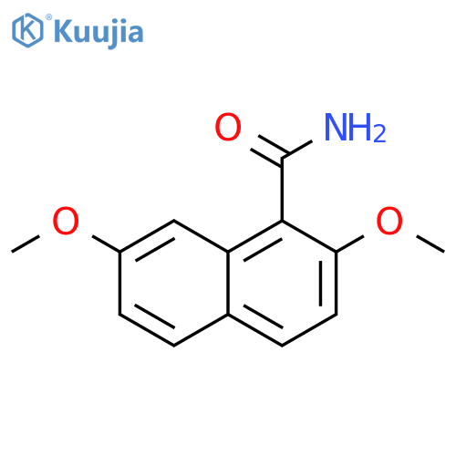 2,7-Dimethoxy-naphthalene-1-carboxylic acid amide structure
