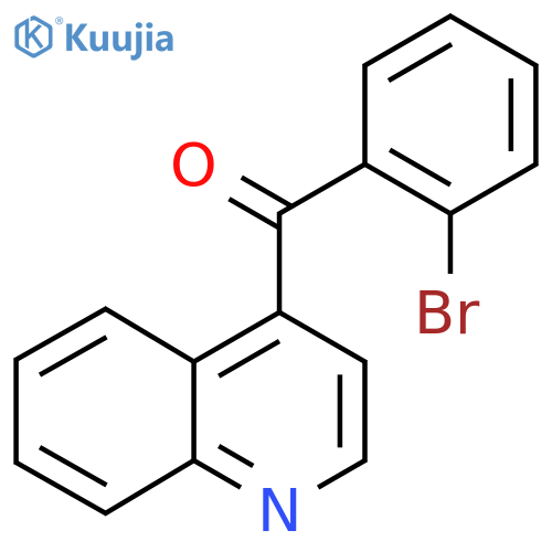 4-(2-Bromobenzoyl)quinoline structure