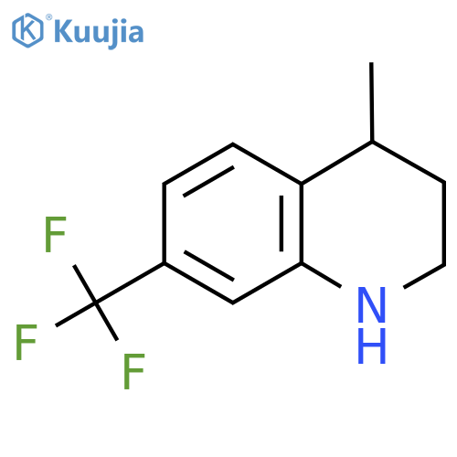 4-Methyl-7-(trifluoromethyl)-1,2,3,4-tetrahydroquinoline structure
