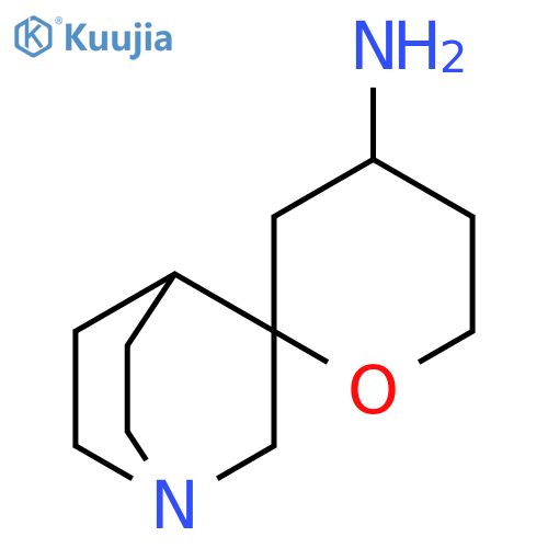 4-azaspirobicyclo2.2.2octane-2,2'-oxane-4'-amine structure
