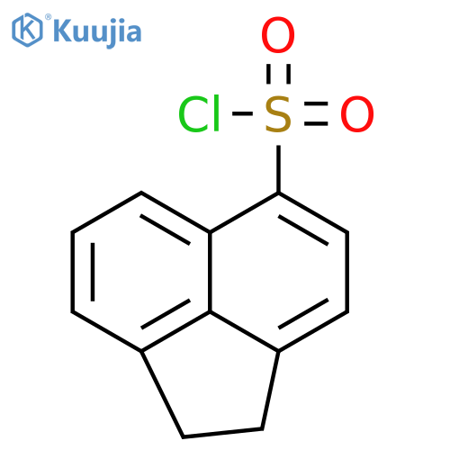 1,2-dihydroacenaphthylene-5-sulfonyl chloride structure