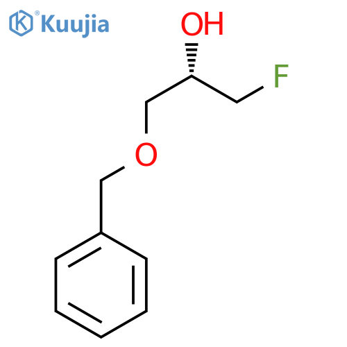 (S)-1-(benzyloxy)-3-fluoropropan-2-ol structure