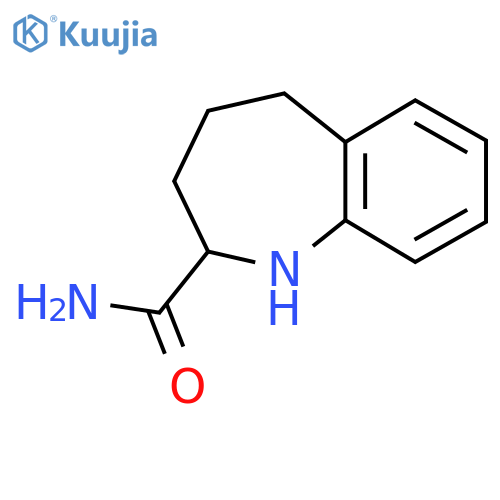 2,3,4,5-Tetrahydro-1H-1-benzazepine-2-carboxamide structure