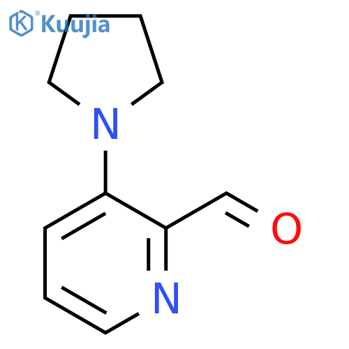 3-(Pyrrolidin-1-yl)picolinaldehyde structure