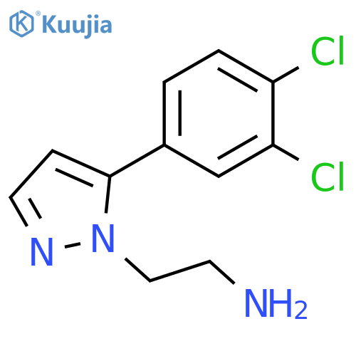 2-[5-(3,4-Dichloro-phenyl)-pyrazol-1-yl]-ethylamine structure