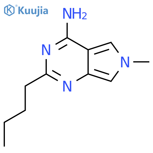 2-Butyl-6-methyl-6H-pyrrolo[3,4-d]pyrimidin-4-amine structure