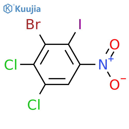 3-Bromo-4,5-dichloro-2-iodonitrobenzene structure