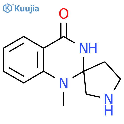 1'-Methyl-1'H-spiro[pyrrolidine-3,2'-quinazolin]-4'(3'H)-one structure