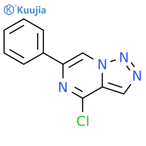 4-Chloro-6-phenyl-[1,2,3]triazolo[1,5-a]pyrazine structure