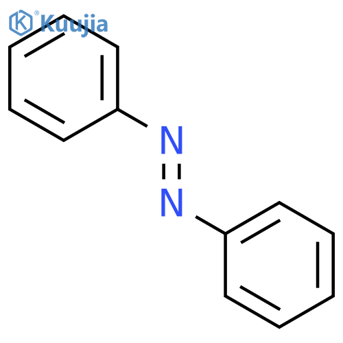 Diazene, 1,2-diphenyl-,(1E)- structure