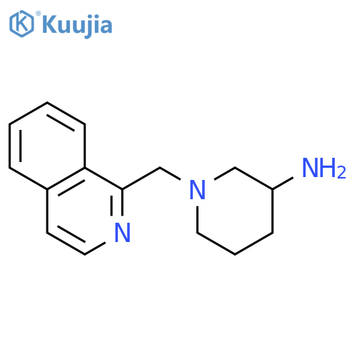1-Isoquinolin-1-ylmethyl-piperidin-3-ylamine structure
