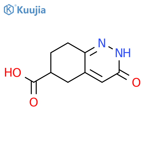 3-oxo-2,3,5,6,7,8-hexahydrocinnoline-6-carboxylic acid structure