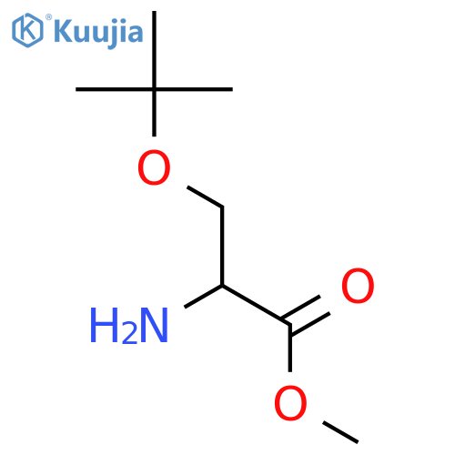 (S)-Methyl 2-amino-3-(tert-butoxy)propanoate structure