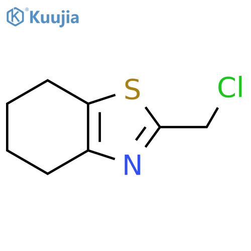 2-(chloromethyl)-4,5,6,7-tetrahydro-1,3-benzothiazole structure