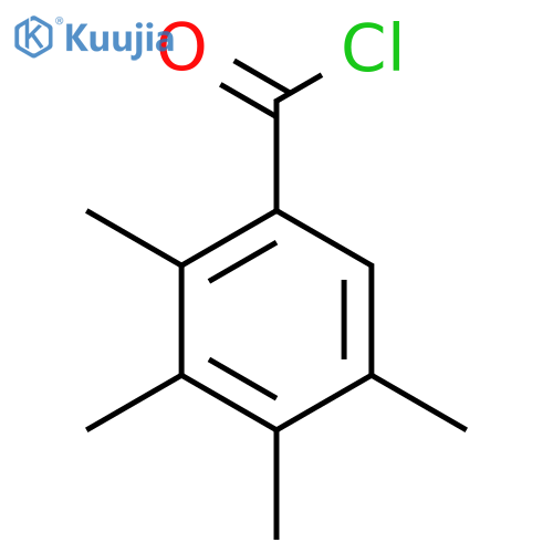 2,3,4,5-Tetramethylbenzoyl chloride structure