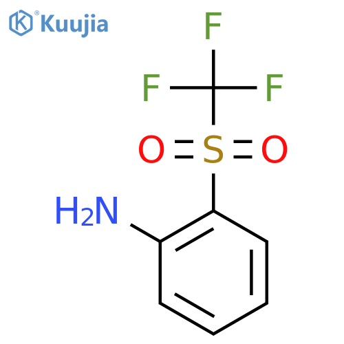 2-Trifluoromethanesulfonylaniline structure