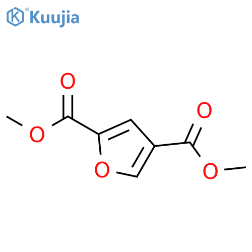 2,4-Furandicarboxylic acid; Di-Me ester structure