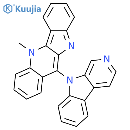 5H-Quindoline, 5-methyl-11-(9H-pyrido[3,4-b]indol-9-yl)- structure