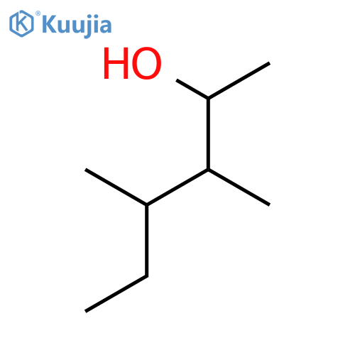 (2R,3R,4S)-3,4-dimethylhexan-2-ol structure